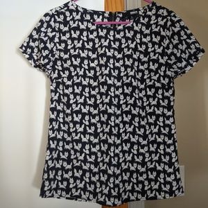 Brooklyn Industries Fox Short Sleeved Blouse